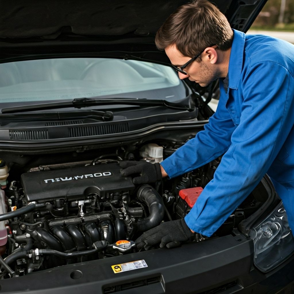 Car repair background